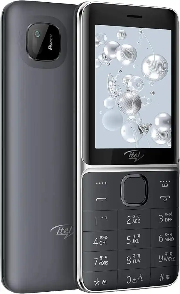 Itel 5626 2.8'' inch screen Display, 64MB RAM + 64MB ROM, "Triple Sim" ,2500MAh Feature Phone with Long-Lasting Battery and FM Radio for Reliable Communication and Entertainment