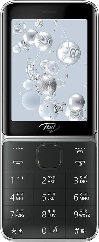Itel 5626 2.8'' inch screen Display, 64MB RAM + 64MB ROM, "Triple Sim" ,2500MAh Feature Phone with Long-Lasting Battery and FM Radio for Reliable Communication and Entertainment