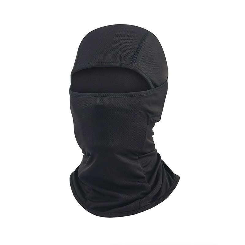2 Pcs Set of Outdoor sports riding mask balaclavas windproof dustproof breathable male and female motorcycle head cover facial sunscreen head set