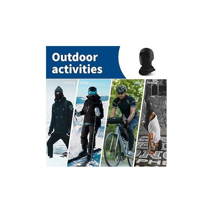 Ski Mask, Face Mask for Men and Women – Skiing, Snowboarding, Motorcycle, UV Protection & Wind Protection