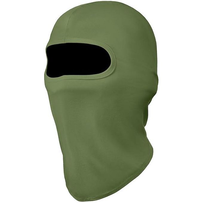 Jungle Green Ultra thin Stretch Balaclava Snood Ski Moto Quad Bike Face Mask Outdoor Sports Swat SAS