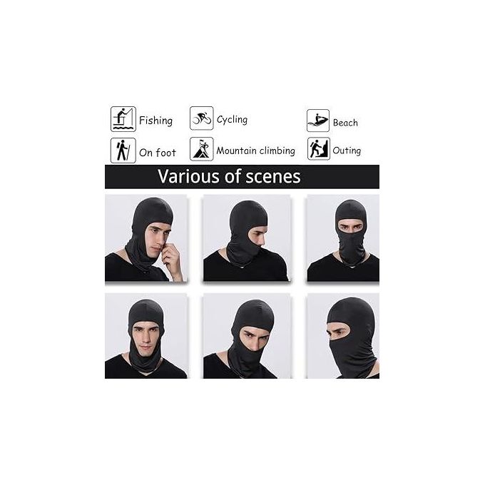 Hot Sale Unisex Mask Ski Cycling Sports Outdoor Activities Breathable Windproof Waterproof Anti-UV Stretch Face Mask balaclava