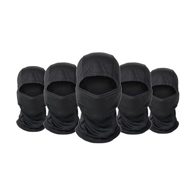 5 Pack Ski Mask Balaclava Face Mask Women Summer Shiesty Masks Motorcycle Helmet Full Head Cover Sun UV Protection