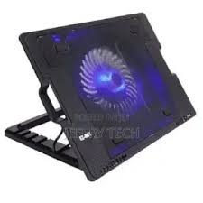 💻❄️Adjustable Laptop Stand with Cooling Fan | Ergonomic Angle Design | Built-in USB Fan for Heat Dissipation 🔥➡️❄️
