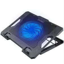 💻❄️Adjustable Laptop Stand with Cooling Fan | Ergonomic Angle Design | Built-in USB Fan for Heat Dissipation 🔥➡️❄️