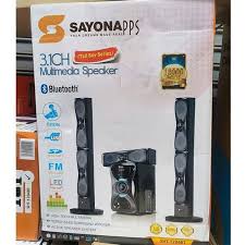 🔊🔥Sayona Tallboy 🎶3.1-Channel Multimedia Speaker System  – Model SHT-1193BT 🎶📺 | 18,000W PMPO woofer  🔊 | Deep Bass Subwoofer 💥 | Bluetooth Wireless Audio 📶 | USB / SD / Digital FM tallboys