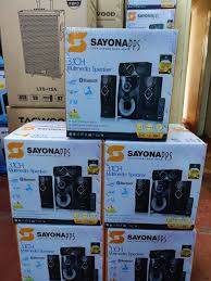 Sayona Bobtot BoomMaster  BHT-1218BT 3.1CH Multimedia Speaker System 🔊🎶 | 12,000W PMPO | Powerful Bass Subwoofer 💥 | Bluetooth Wireless Audio 📶 | Karaoke Function 🎤 | LED Display ✨woofer