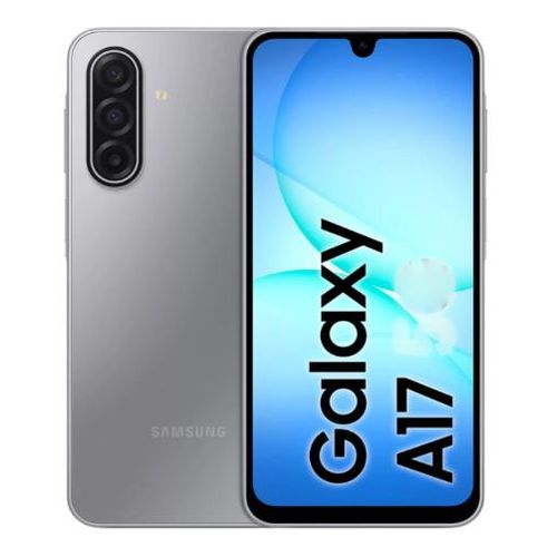 Samsung Galaxy A17 128GB+6GB 6.7" Super AMOLED Display Mediatek Helio G99 50MP Triple Camera Android 15 IP54 Waterproof 5000mAh 25W Type-C AI Smart Phones phone
