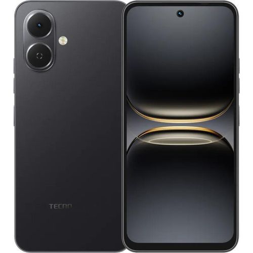TECNO POP 10 64GB + 6(3+3)GB 4G Network 6.67" 120Hz Hole Screen Dual Speakers IP64 Waterproof 13MP 5000mAh 15W Type-C Android 15 Dual SIM Phone