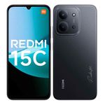 REDMI 15C 256GB ROM +16GB RAM EXPANDABLE (8+8) 6.9'' LCD 50MP Main Camera 8MP selfie camera 6000mAh 33W Fast Charger Android 15 Side Fingerprint -Smartphone