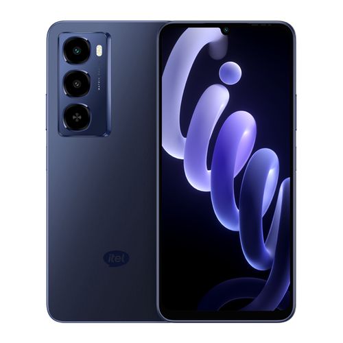 itel CITY 100 Phone 6GB RAM+128GB 6.75" 90Hz Display Slim Phone Dual SIM 4G Network 13MP Camera 18W Charging 5200mAh Battery Android 14 IP64 Fingerprint Unlock AI Smartphone