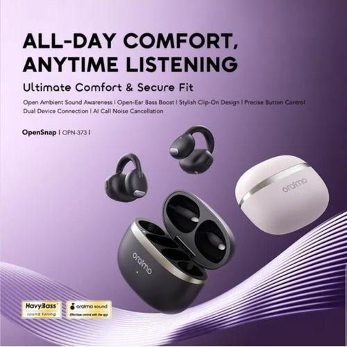 Oraimo OpenSnap OPN-373 Clip-On Open-Ear True Wireless Earbuds