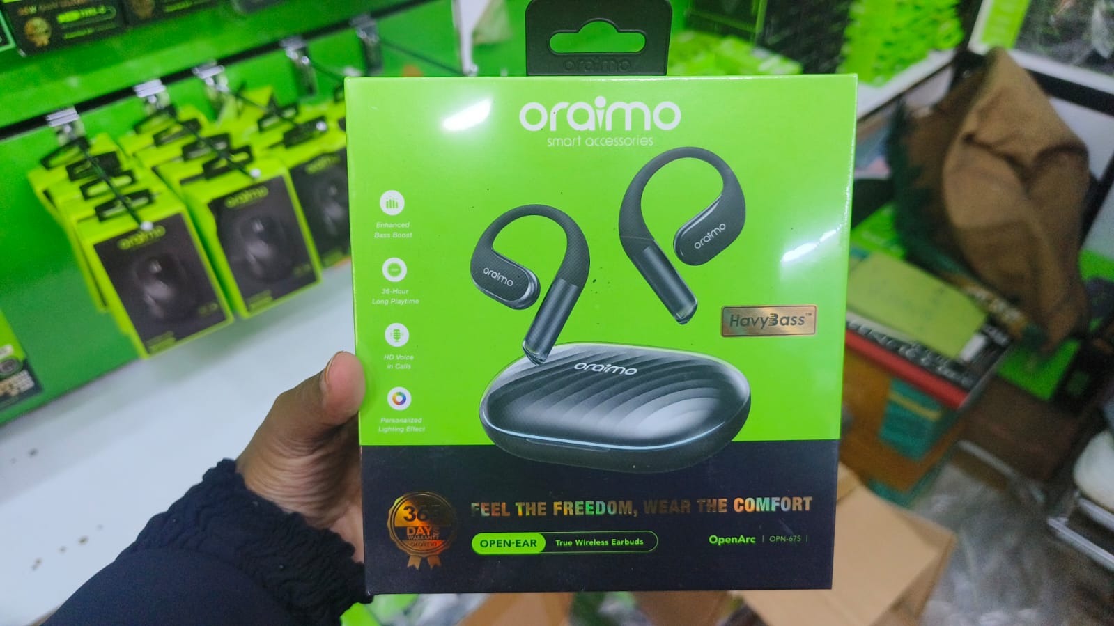 Oraimo OpenArc Open-Ear Wireless Earphones