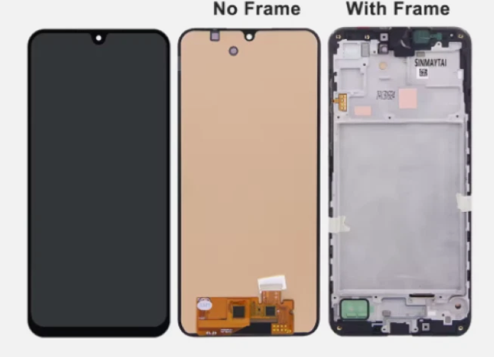 Samsung Galaxy A16 Framed OLED Screen Display Replacement With Frame Housing Touch Screen Digitizer Assembly Original Quality Super AMOLED Full Display Panel For Samsung A16 SM-A165F SM-A165M