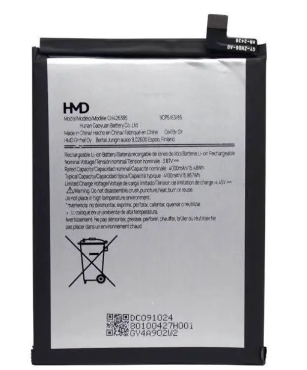 HMD X20 Replacement Battery High Capacity Li-Ion Cell Original Quality 4000mAh Rechargeable Spare Power Pack For HMD X20 TA-1362 TA-1363 TA-1369 Smartphone