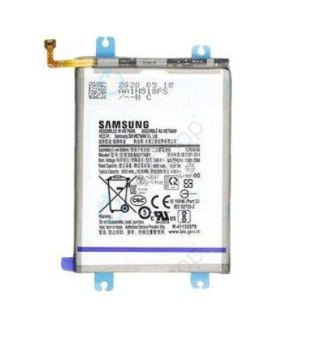 Samsung Galaxy A12 Replacement Battery EB-BA217ABY 5000mAh Original High Capacity Li-Ion Polymer Rechargeable Spare Battery Pack Long Backup Stable Performance Mobile Phone Repair Replacement Cell