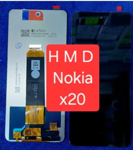 HMD X20 Framed LCD Screen Display Replacement With Frame Housing Touch Screen Digitizer Assembly Original Quality 6.67 Inch Full HD IPS Complete Display Panel For HMD X20 TA-1362 TA-1363 TA-1369