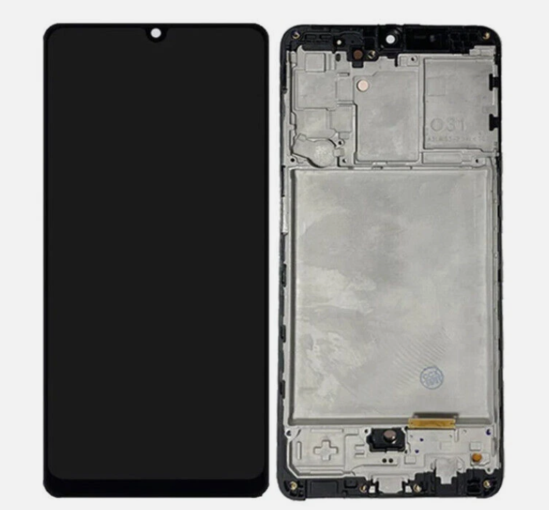 Original Samsung A31 Framed LCD Screen Replacement – High-Quality Display for Samsung A31