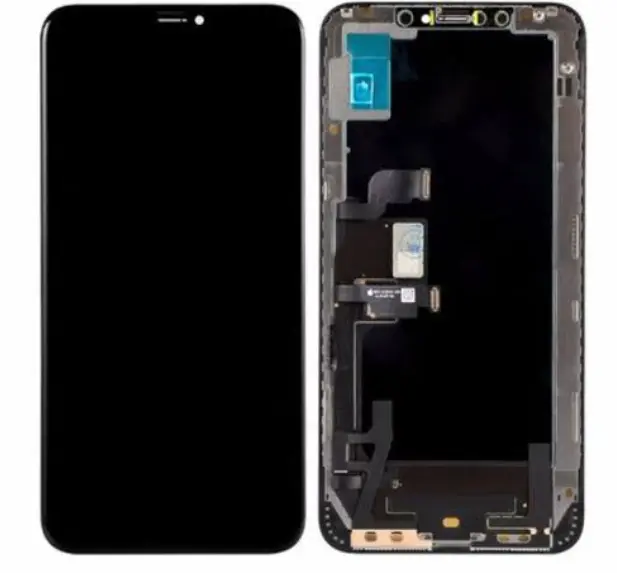 iPhone 12 InCell Replacement LCD Screen Display Complete Touch Digitizer Assembly Full HD Super Retina XDR Panel Spare Part Repair Kit for Apple iPhone 12 Smartphone, High Brightness Clear