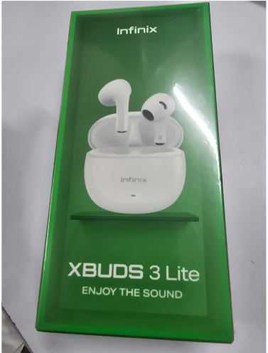 Xbuds 3 Lite Wireless Bluetooth Earbuds Stereo Sound Deep Bass True Wireless TWS EarPods Lightweight Mini Headphones Built-in Microphone Charging Case Touch Control Handsfree Headset for Android iPhon