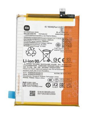 Xiaomi Redmi A3 BN5R Replacement Battery – Original High Capacity OEM Internal Rechargeable Lithium Polymer Phone Battery Spare Part