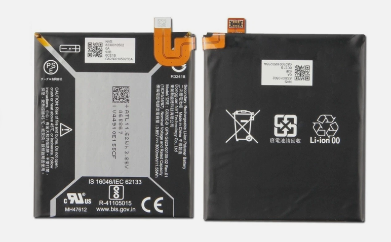 Google Pixel 3A Replacement Battery – Original High Capacity OEM Internal Rechargeable Lithium Polymer Phone Battery Spare Part
