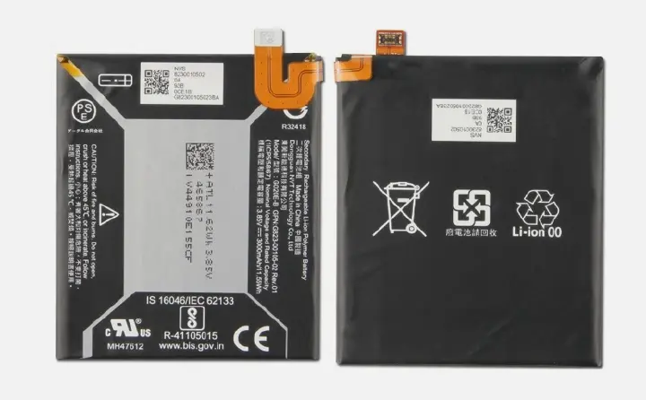 Google Pixel 3A Replacement Battery – Original High Capacity OEM Internal Rechargeable Lithium Polymer Phone Battery Spare Part
