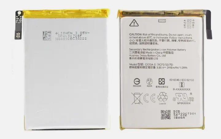 Google Pixel 3 XL Replacement Battery – Original High Capacity OEM Internal Rechargeable Lithium Polymer Phone Battery Spare Part