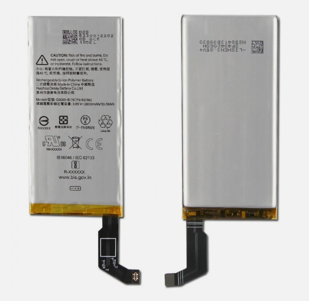 Google Pixel 4 Replacement Battery – Original High Capacity OEM Internal Rechargeable Lithium Polymer Phone Battery Spare Part