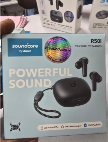 Anker Soundcore EarPods Wireless Bluetooth Earbuds – Deep Bass Stereo Sound, Touch Control, Long Battery Life In-Ear Headphones with Charging Case