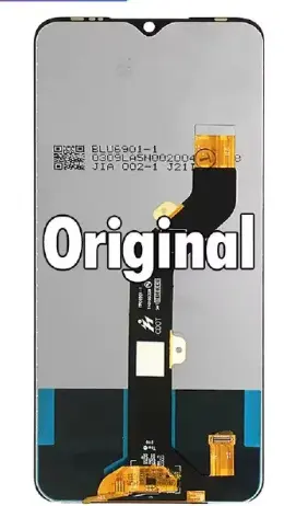 Tecno Spark 5 Air KD6 Original Replacement LCD Screen Display Touch Digitizer Assembly Full Complete Screen Panel High Quality Spare Part
