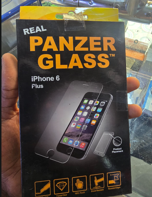 iPhone 6 Plus Tempered Glass Screen Protector – HD Clear Anti-Scratch Protective Glass Film