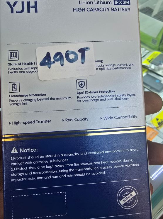 Tecno Camon 20 / Camon 20 Pro / Spark 20 Plus / Spark 20 Pro (CK6 / CK6N / CK7 / CK7N / CK8 / KJ7) (BL-49OT) Original Replacement Battery High Capacity OEM Spare