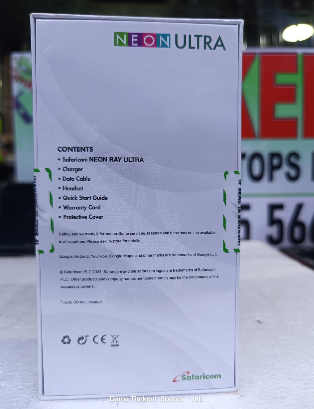 Neon Ultra Smartphone 6.5 Inch Display 3750mAh Battery 32GB ROM 2GB RAM 5MP Front 8MP Back Camera Dual SIM Android Phone