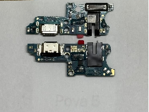 Tecno Spark 10 Pro Charging Port Board Replacement USB Charging Plate Dock Connector Flex Cable High Quality Repair Part
