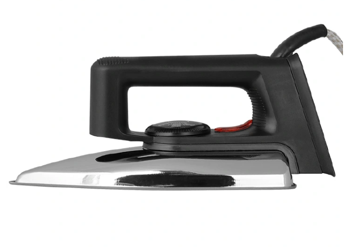 AILYONS Deluxe Quality brand Dry Iron Box COMES WITH FREE RECHARGEABLE TORCH OFFER! Stainless Steel Bottom Plate Irons Steamers