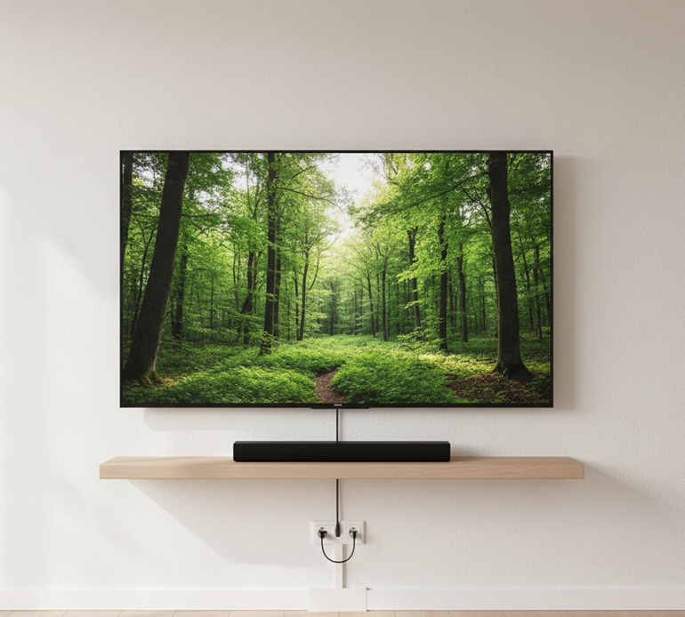 [Special Offer] TV Wall Mount TV Stand 14″-43″ Plasma wall bracket Steel Material Fixed Solid Wall mount suitable for 14 inch to 43 inch Tv