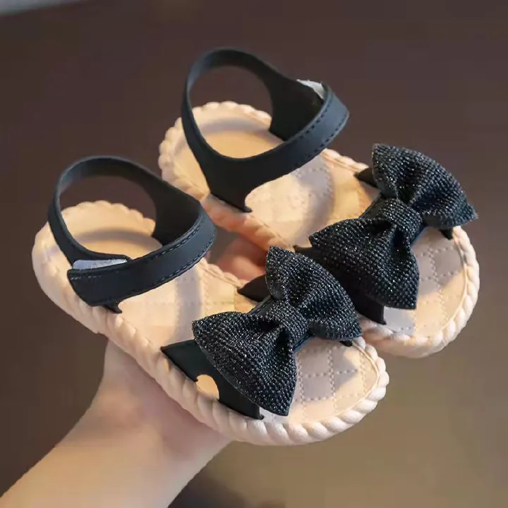 Baby Girl shoes Kids shoes Soft-soled Fashion Little Girl Princess Shoes Baby Beach Open toe Sandals girls Sandals & Flip Flops
