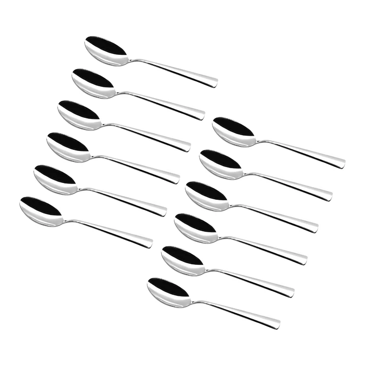 3/6/12PCS Stainless Steel Spoon set, quality strong on offer (Random Printing) with no organizer