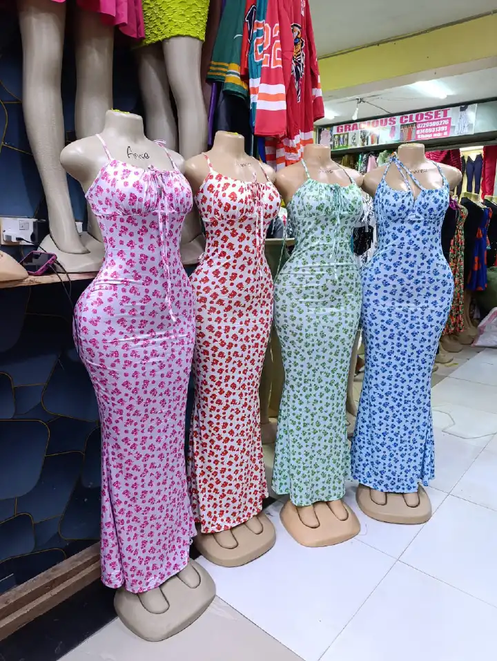 Sundress OFFER! Women's Sleeveless Fancy Summer Maxi Dress - Elegant Bodycon Party/Picnic Sundress