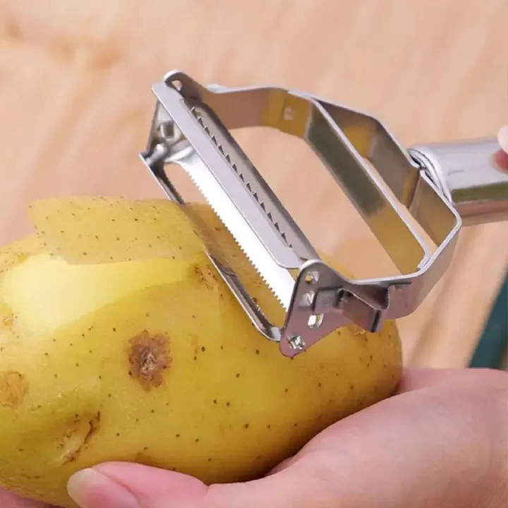 Peeler Vegetables Fruit Stainless Steel Knife Cabbage Graters Salad Potato Slicer Kitchen Accessories Cooking Tools Wide Mouth