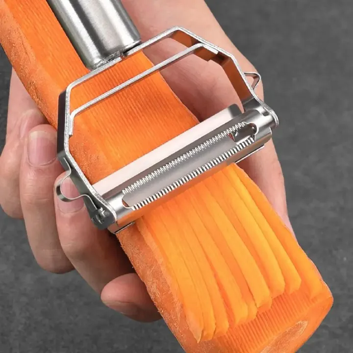 Peeler Vegetables Fruit Stainless Steel Knife Cabbage Graters Salad Potato Slicer Kitchen Accessories Cooking Tools Wide Mouth