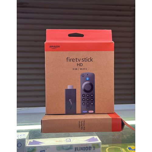 Amazon Fire TV Stick HD (8GB) – Smart Media Streaming Device with Alexa Voice Remote – Watch Netflix, YouTube, Prime Video & More – Wi-Fi Enabled, Easy Setup, Compact Design – Perfect for Any HDTV
