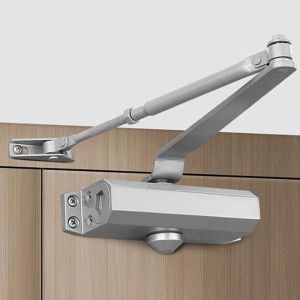 Heavy Duty Aluminium Hydraulic Automatic Adjustable Door Closer Closure Closing Device
