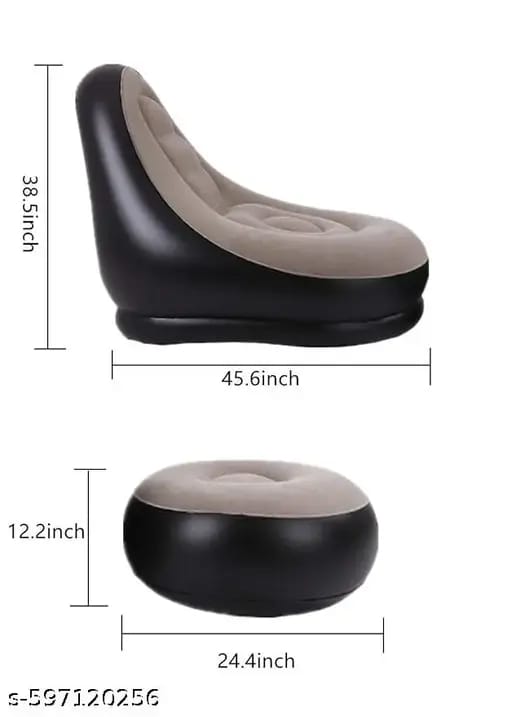 🔥🔥 INFLATABLE SOFA SEAT WITH FOOT STOOL – PREMIUM COMFORT EDITION 🔥🔥
🫧 Restocked | Reduced Price | High Demand Item