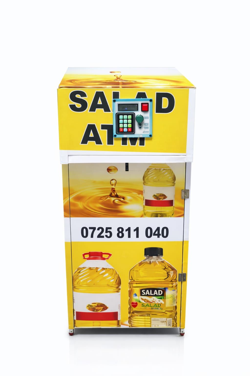 🥗🚀 “BUMP UP IN TECH” 30LTRS AUTOMATIC SALAD ATM DISPENSER 🚀🥗
Step into the future of food vending with this innovative 30 Litres Automatic Salad ATM Dispenser 😍🔥 — designed for hygienic, fast, a