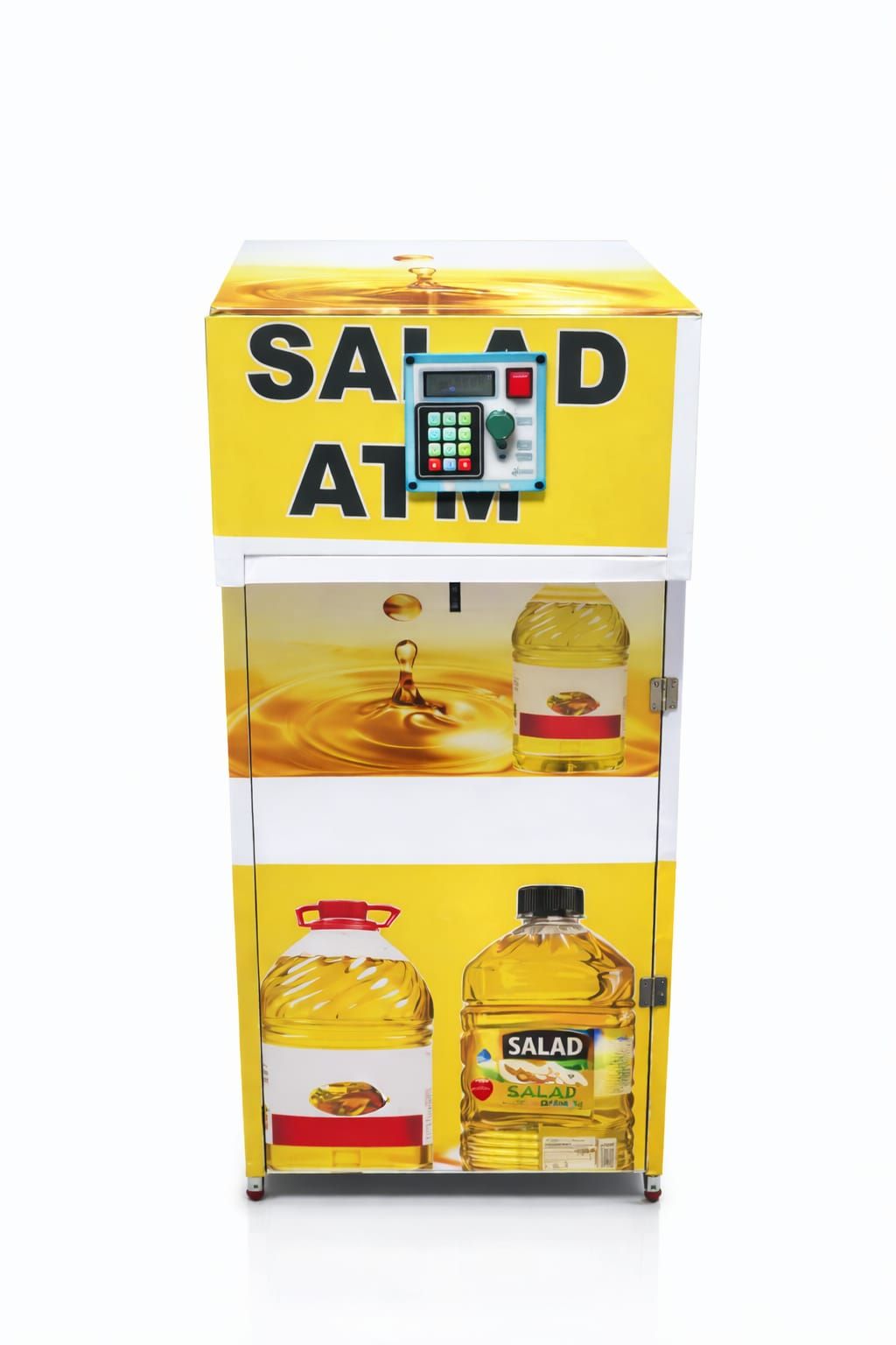 🥗🚀 “BUMP UP IN TECH” 30LTRS AUTOMATIC SALAD ATM DISPENSER 🚀🥗
Step into the future of food vending with this innovative 30 Litres Automatic Salad ATM Dispenser 😍🔥 — designed for hygienic, fast, a