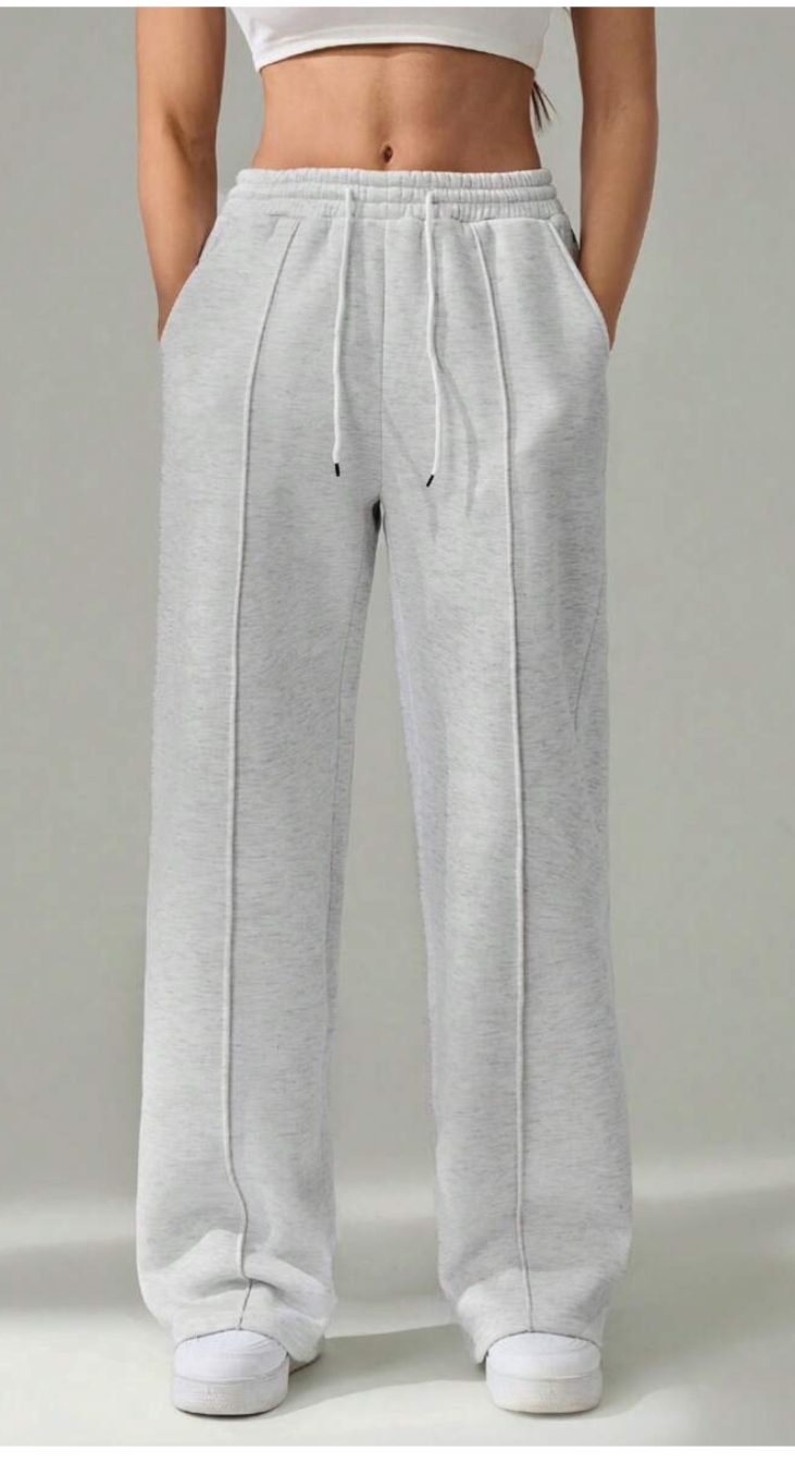 ladies baggy ashgrey sweatpants