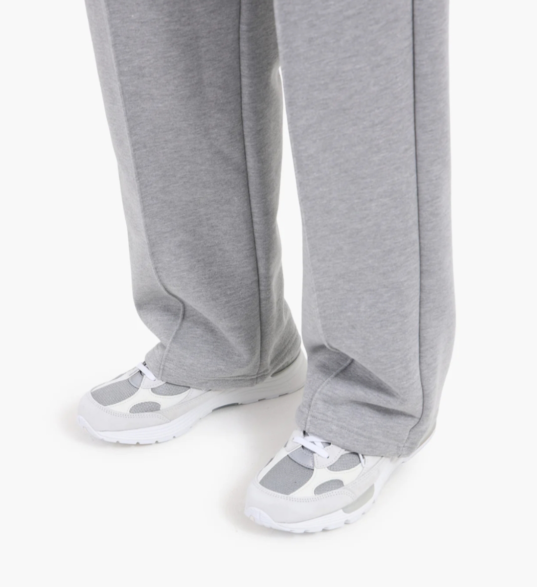 ladies baggy ashgrey sweatpants