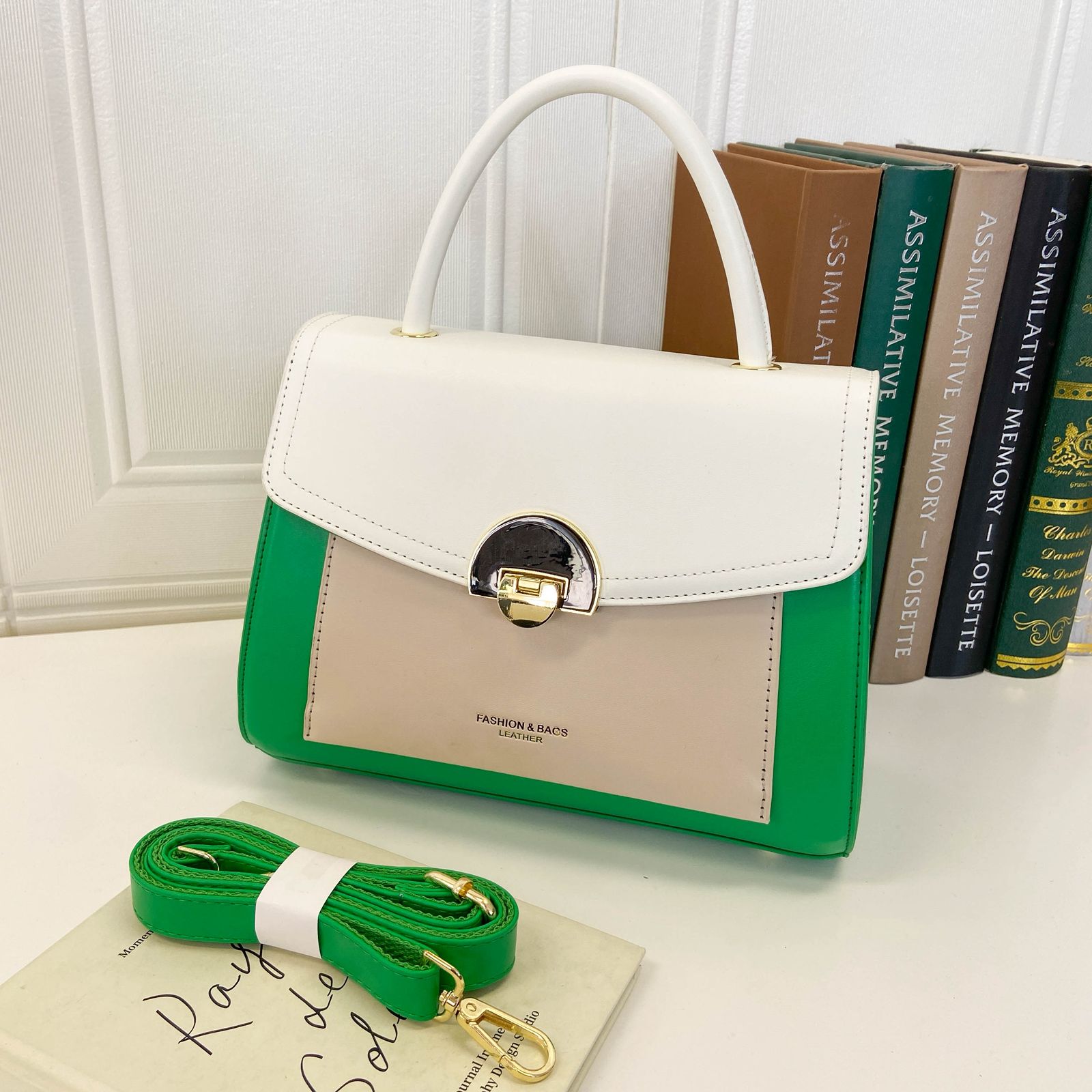 Ladies Sling Bag Women Crossbody Handbag Stylish Shoulder Bag Adjustable Strap PU Leather Small Purse Chic Fashion Everyday Casual Travel Organizer Bag for Girls